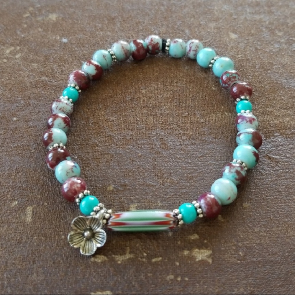 Beautiful Ceramic Beaded Bracelet